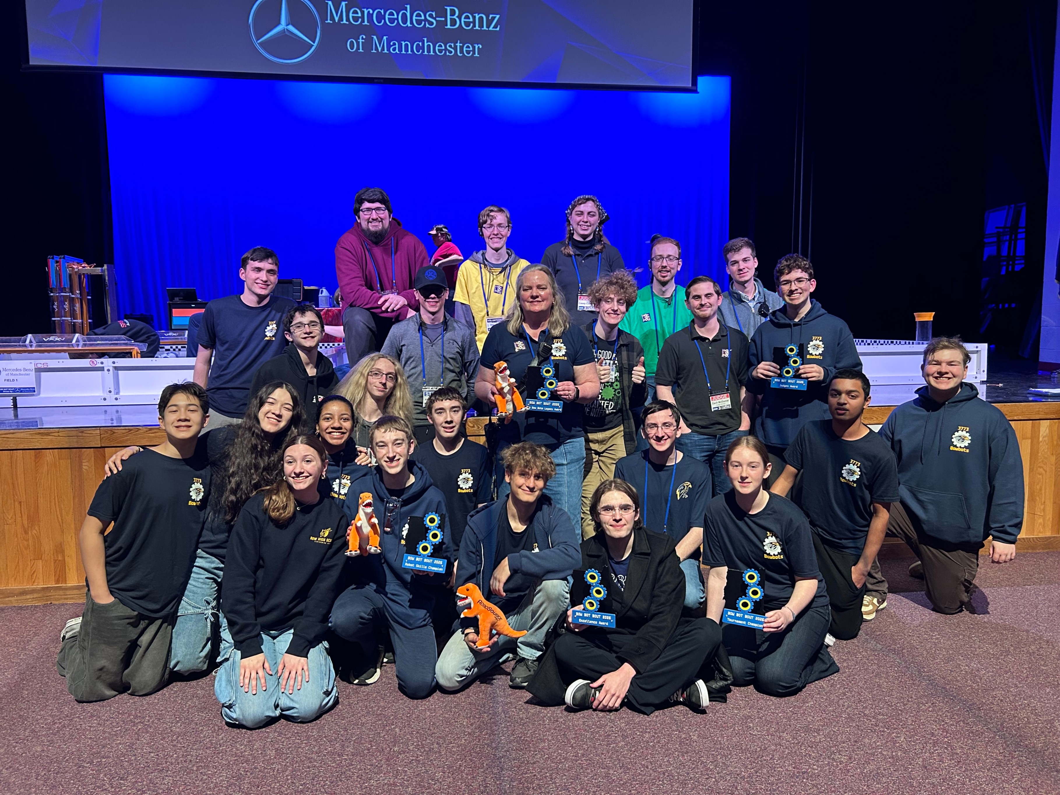 Club Members & Alumni at Bow Bot Bout 2026
